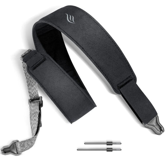 Enya MS1 magnetic guitar strap in black