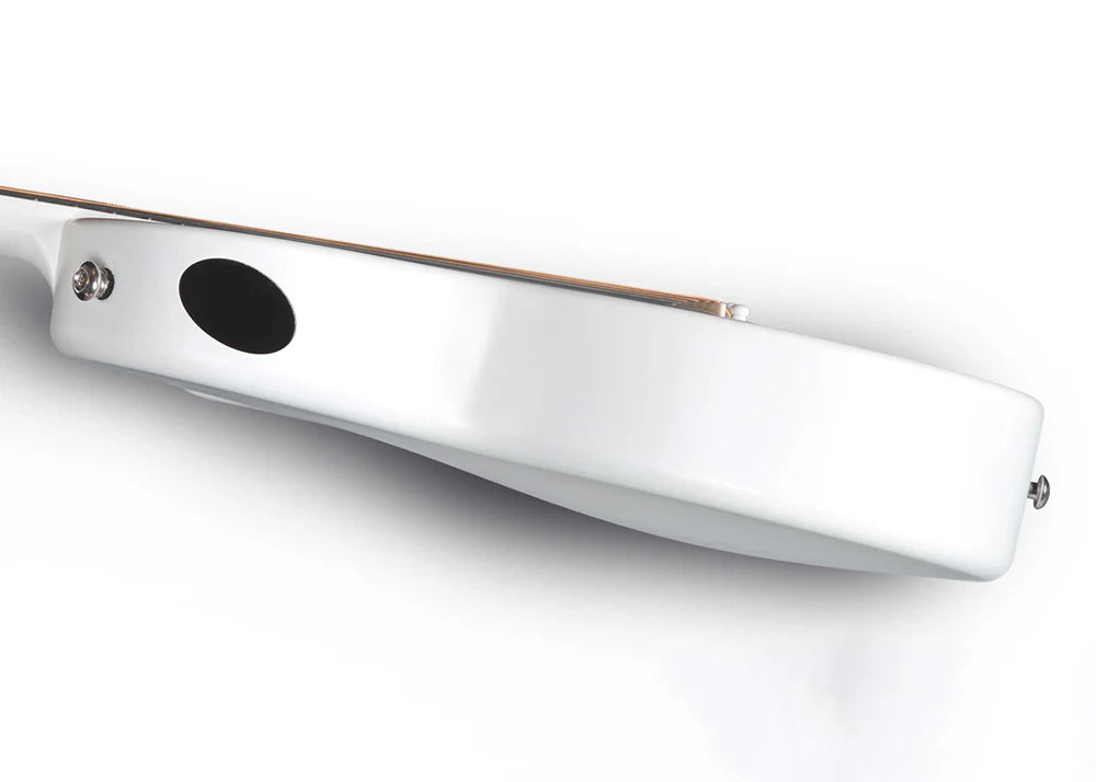 Enya Nova Go Carbon Fibre Guitar in White