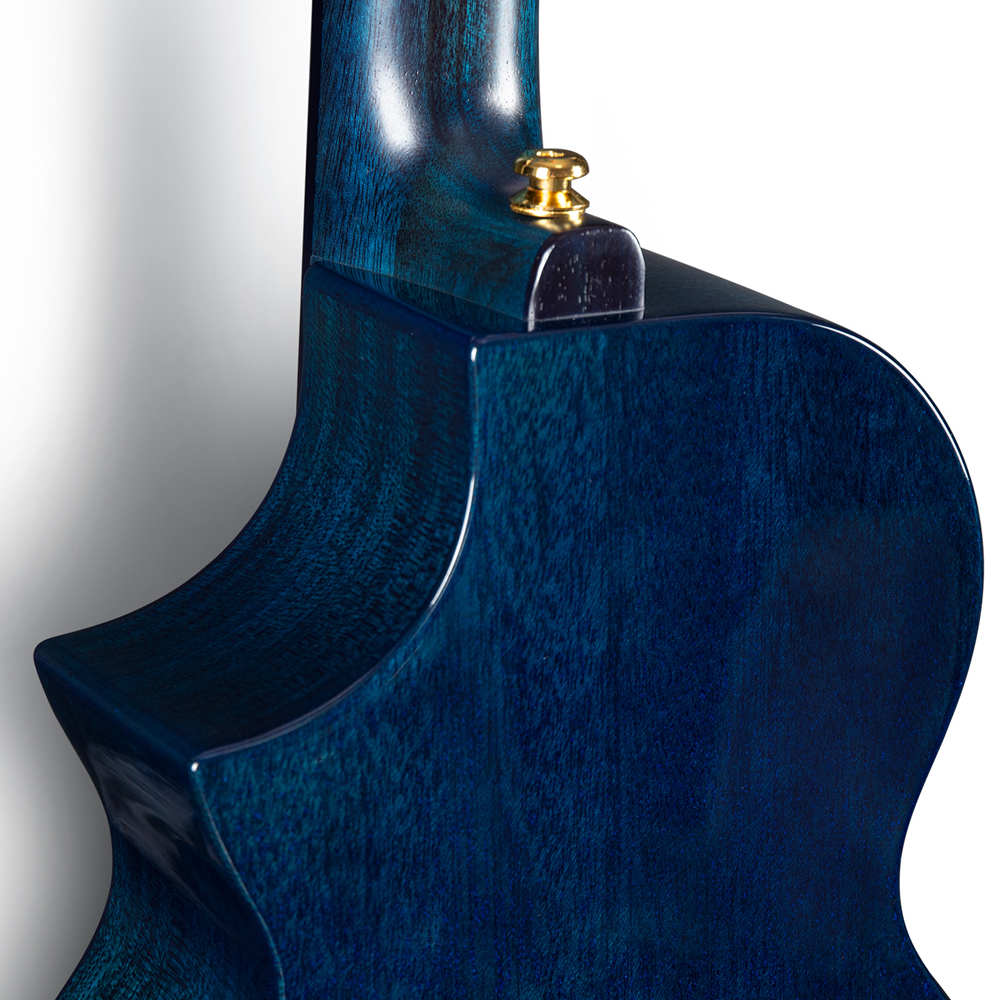 Enya EUT-M6 Blue All Solid Mahogany Tenor Ukulele