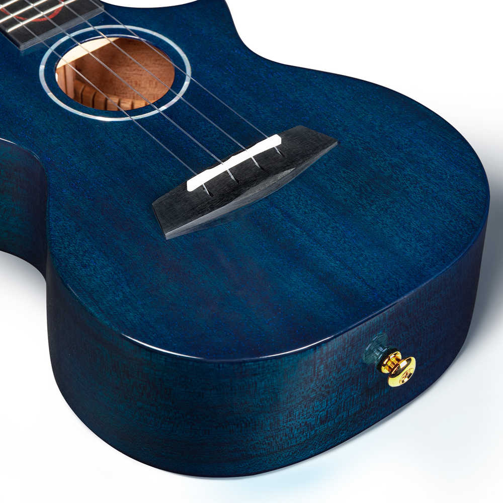 Enya EUT-M6 Blue All Solid Mahogany Tenor Ukulele