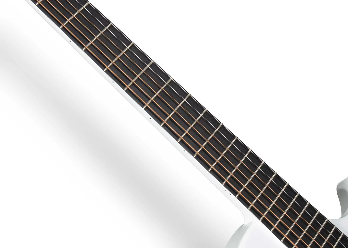 Enya Nova Go Carbon Fibre Guitar in White