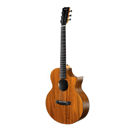 Enya EA-X1CEQ Koa Electro-Acoustic Guitar W/Cutaway - Enya Music UK