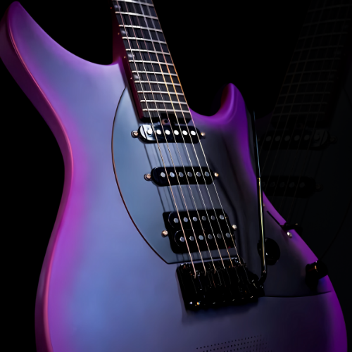 Enya Inspire Electric Smart Guitar in Royal Purple – Enya Music UK