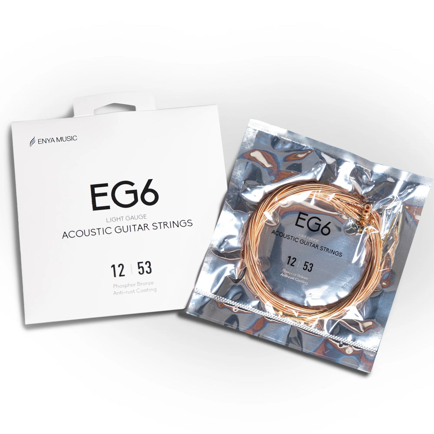 EG6 - Enya Acoustic Guitar strings, 12-53