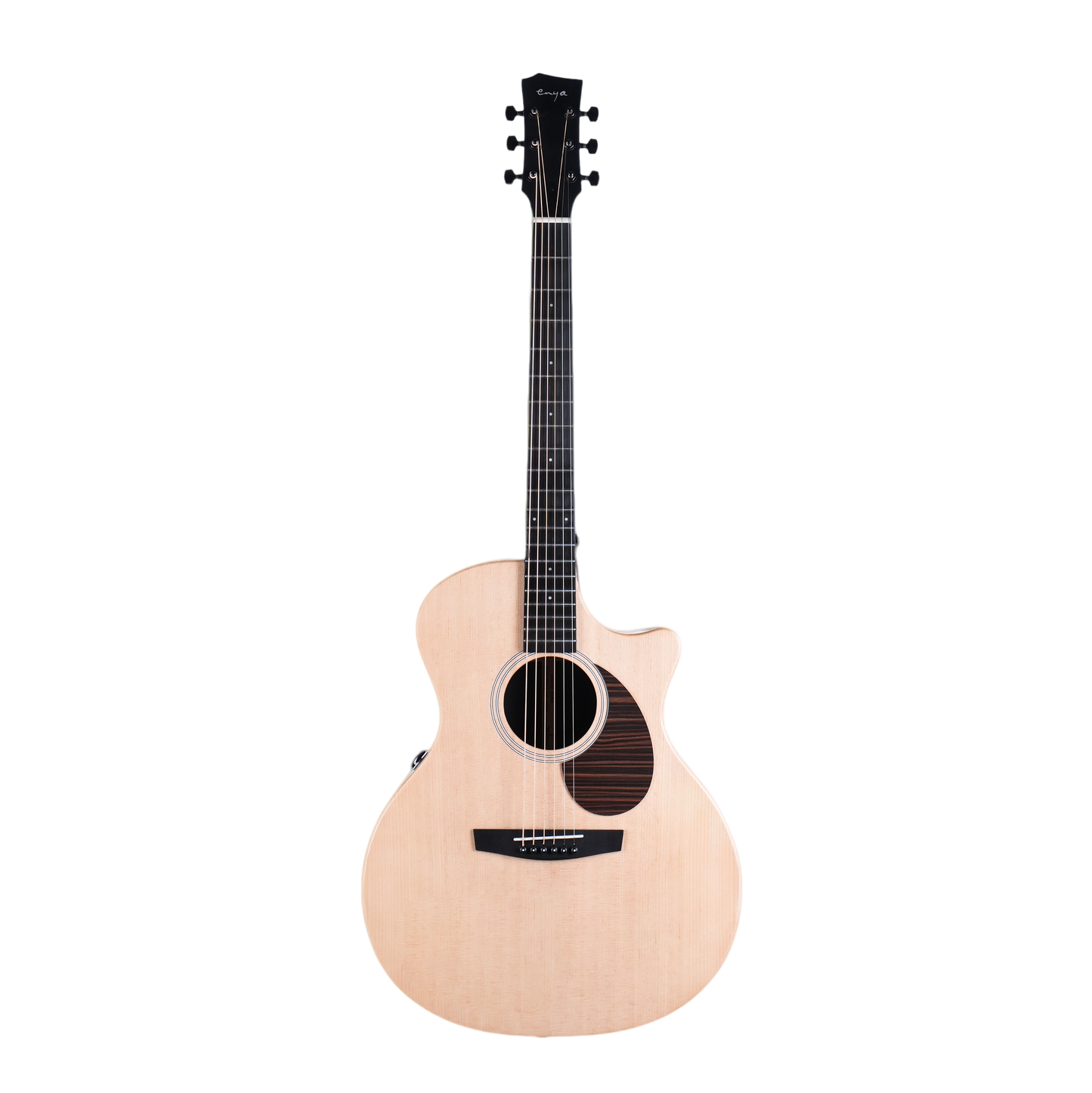 Enya EGA-X1 Pro Max EQ - 41" Cutaway SP1 Electro-Acoustic Guitar