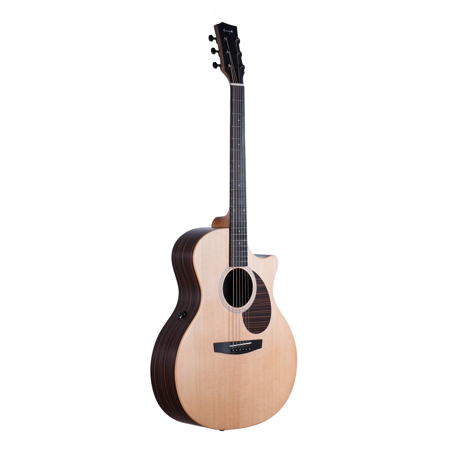 Enya EGA-X1 Pro Max EQ - 41" Cutaway SP1 Electro-Acoustic Guitar