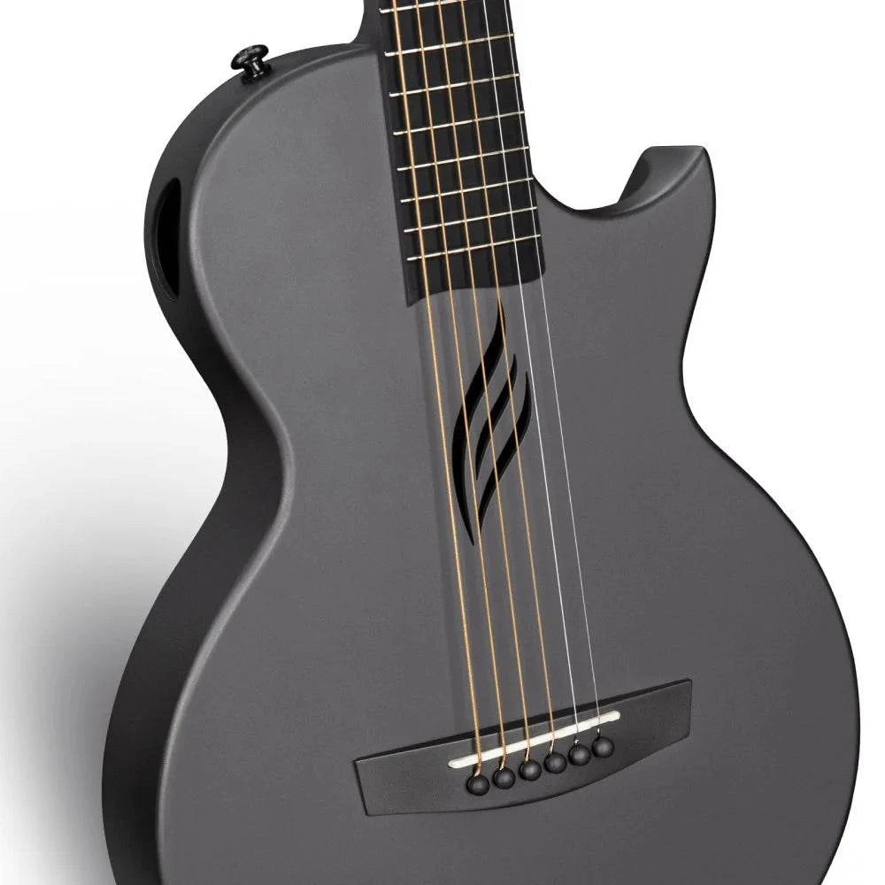 Enya Nova Go Carbon Fibre Travel Guitar in Black - Enya Music UK