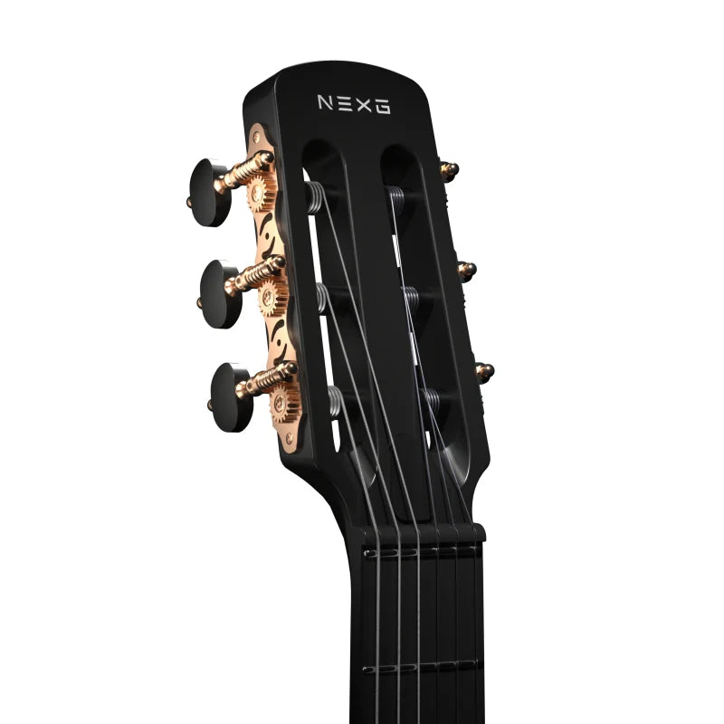 Enya NexG2N Smart Electric, Classical Guitar in Black – Enya Music UK