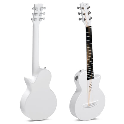 Enya Nova Go Mini White Acoustic Guitar