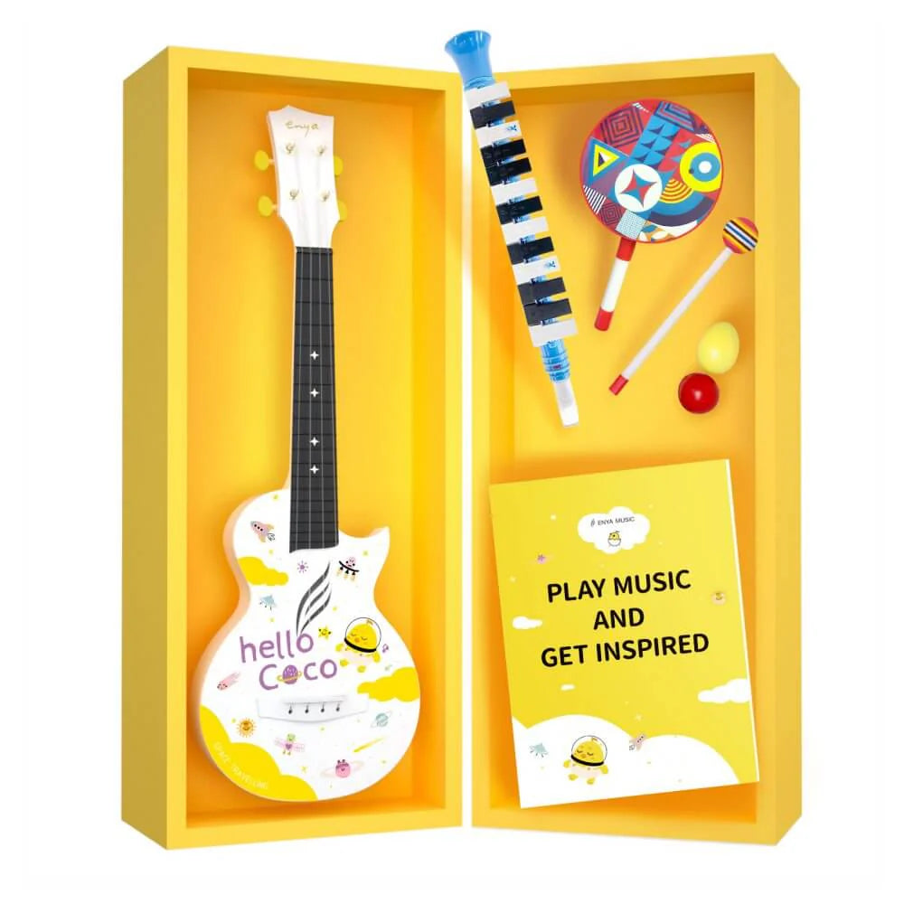 Enya Mini Coco Soprano Ukulele Bundle For Kids
