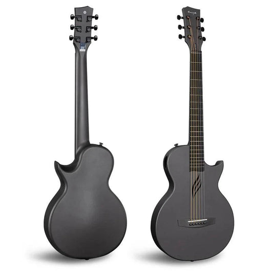 Enya Nova Go Carbon Fibre Travel Guitar in Black