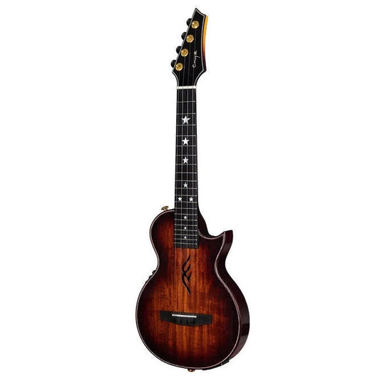 ENYA E6 FE Deluxe All Solid Acacia Electro-Acoustic Tenor Ukulele