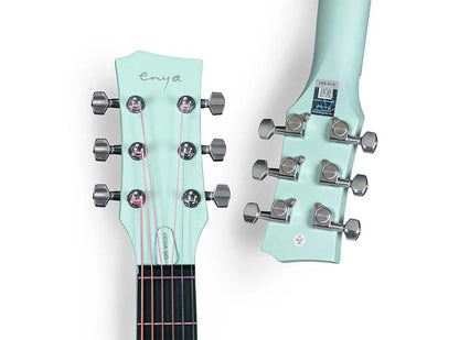 Enya Nova Go Carbon Fibre Guitar in Blue
