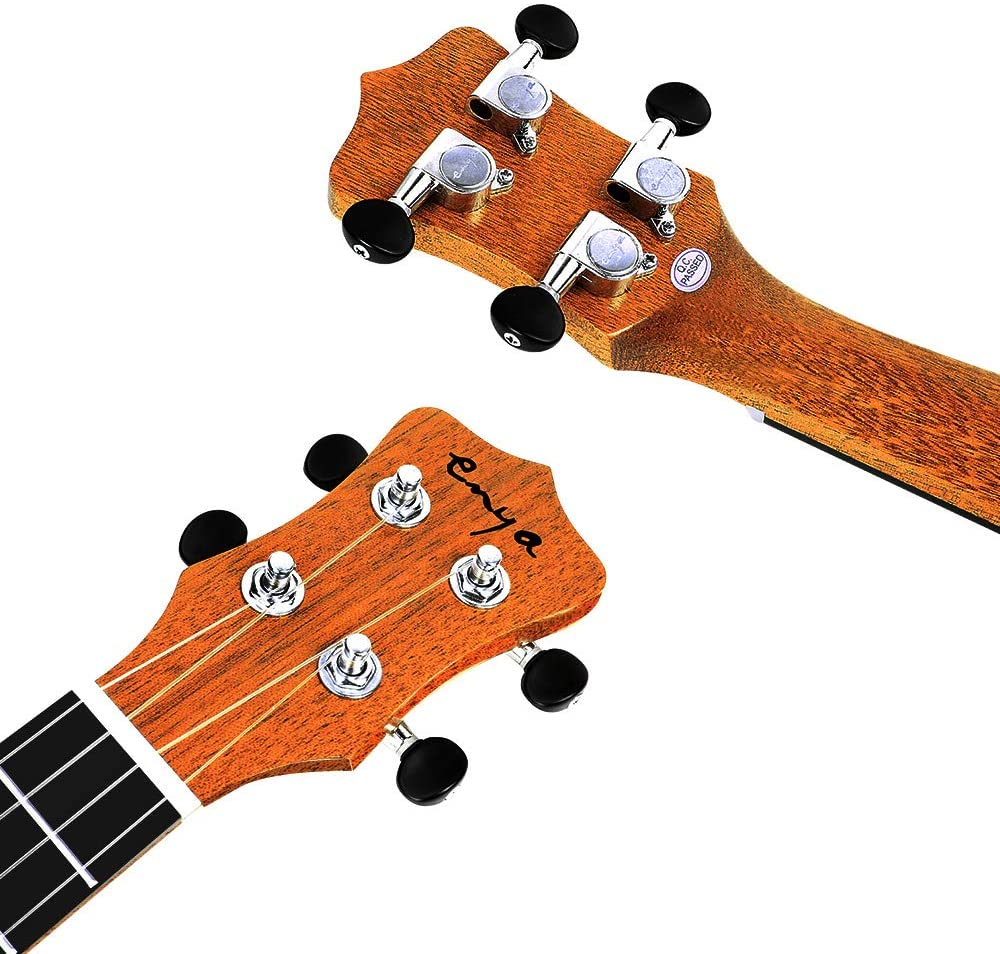 Enya EUC-25D Solid Top Concert Ukulele - Natural - Enya Music UK