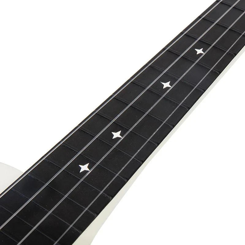 Enya Nova U White, Carbon Fibre, Concert Ukulele