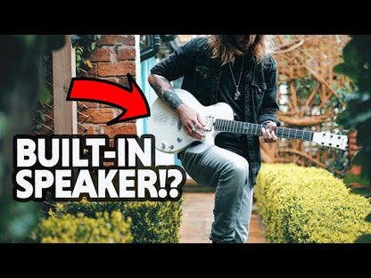 Enya Nova Go Sonic, White Electric Guitar