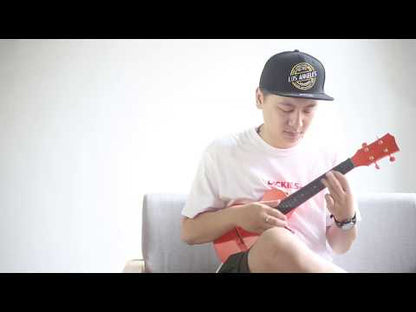 Enya Nova U, Carbon Fibre, Orange Concert Ukulele
