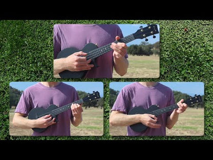 Enya Nova U, Carbon Fibre, Red Concert Ukulele