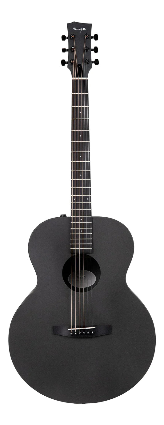 Enya EM-XOEQ Black Spruce  Electro-Acoustic Guitar