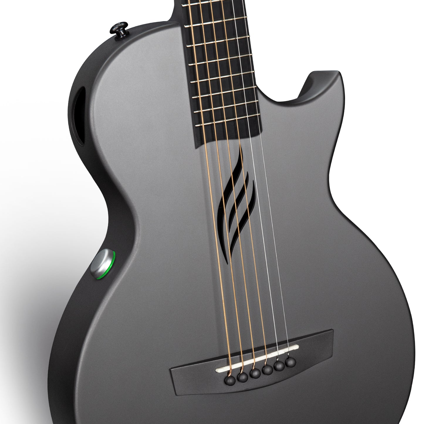 Nova Go SP1 Black Acoustic Guitar Carbon Fibre Electro-Acoustic Guitar