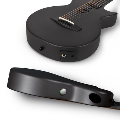 Enya Nova Go SP1 Carbon Fibre Electro-Acoustic Guitar in Black